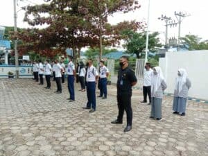 Apel Pagi Pengecekan Personil