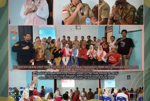 Pembentukan Unit Intervensi Berbasis Masyarakat (IBM) Kelurahan Batupasi Kota Palopo
