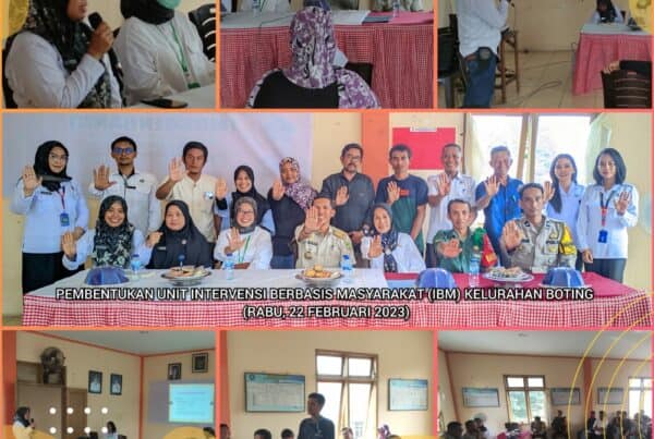 Pembentukan Unit Intervensi Berbasis Masyarakat (IBM) Kelurahan Boting Kota Palopo
