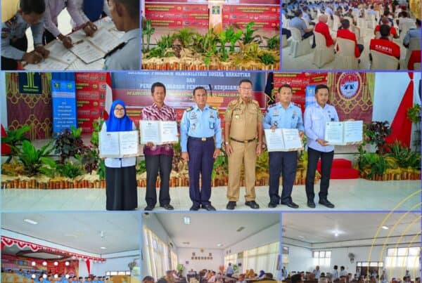 Badan Narkotika Nasional (BNN) Kota Palopo tanda tangani Perjanjian Kerjasama (PKS) dengan Lapas Kelas IIA Palopo