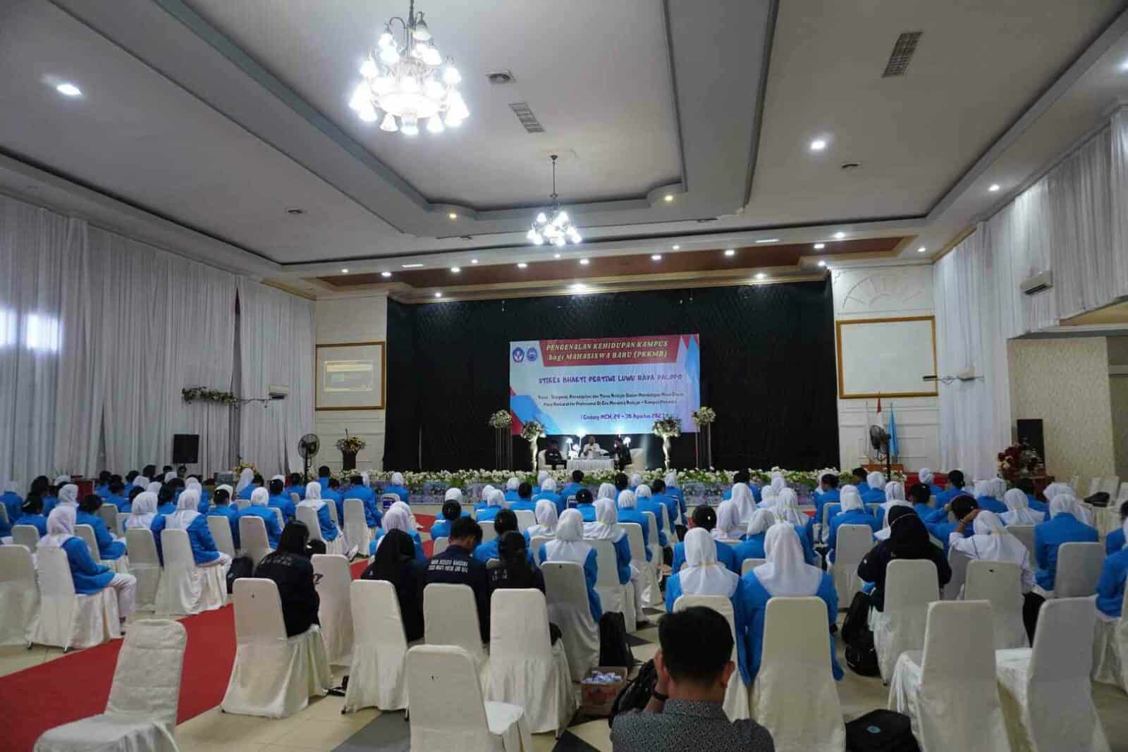 PKKMB STIKES Bhakti Pertiwi Luwu Raya Palopo Tahun 2023 dihadiri Kepala BNN Kota Palopo