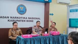 Kepala BNN Kota Palopo Hadiri Peletakan Batu Pertama Pembangunan Gedung Kantor BNN Kab. Bone