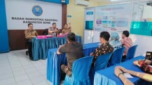 Kepala BNN Kota Palopo Hadiri Peletakan Batu Pertama Pembangunan Gedung Kantor BNN Kab. Bone