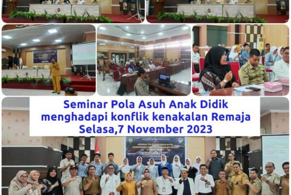 BNN Kota Palopo mengikuti kegiatan Seminar Pola Asuh Anak Didik menghadapi konflik kenakalan remaja yang diadakan Pemerintah Kota Palopo