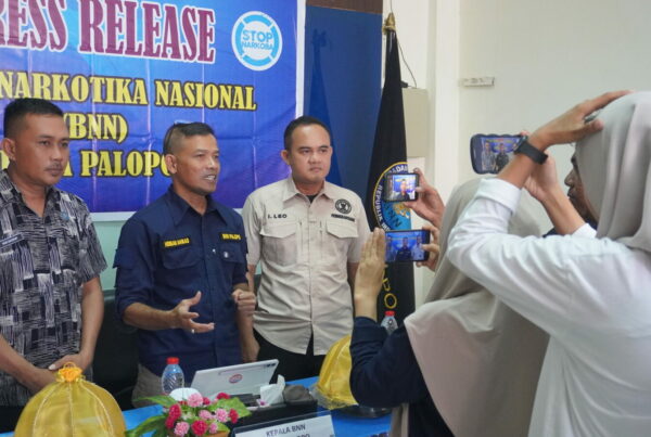 BNN Kota Palopo melaksanakan Press Release Capaian Akhir Tahun 2024